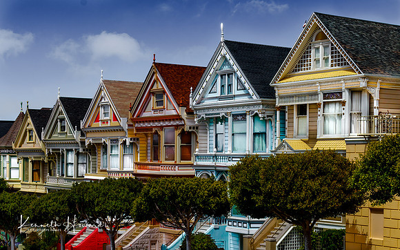 "Painted Ladies" San Francisco, CA
